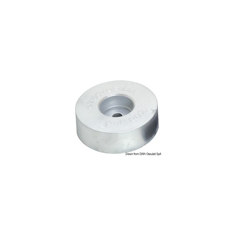 
Anode poupe 140 x 35 mm 
