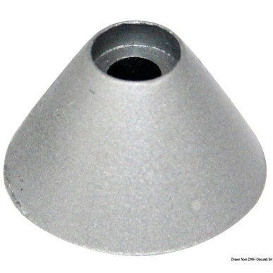 Anode de rechange zinc réf. orig. 31180 | EAN 8033137135897 Ref 43.070.29