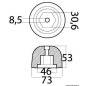 
Anode de rechange zinc réf. orig. 501180 
