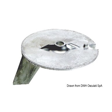 Queue de carpe aluminium p. Yamaha 25/60 HP | EAN 8033137137006 Ref 43.253.03