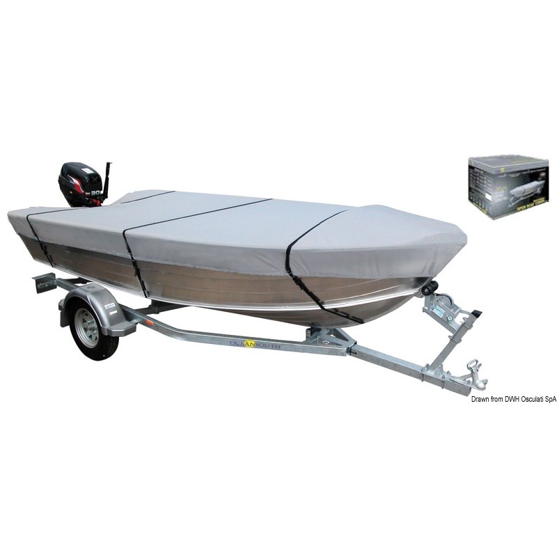 
Bâche p. bateaux  plat-bord bas 500/530 cm 
