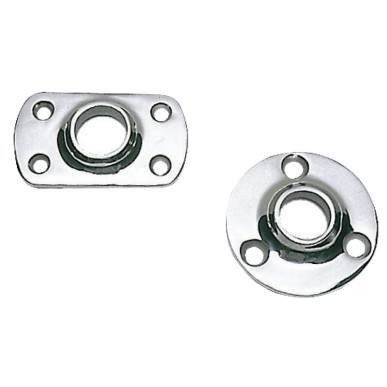 Platine balcon rectangulaire 90+ 25 mm | EAN 8033137134661 Ref 41.261.25