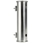 
Paire de porte-cannes fixation  paroi AISI 316 
