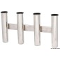 
Support de canne AISI 316 fixation  paroi 4 canne 
