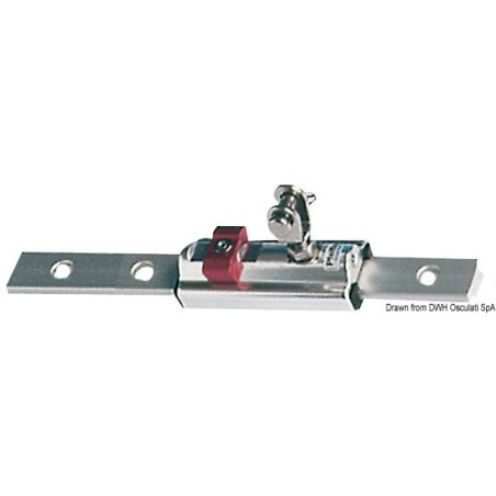 Support fourche p. rail 25x4 mm | EAN 8033137146879 Ref 46.672.01