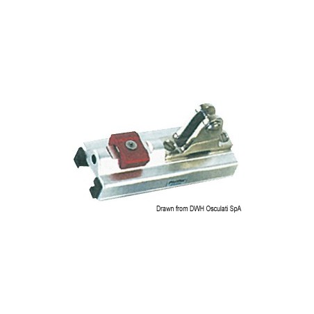 Support fixe fourche p. rail 25x4 mm | EAN 8033137146916 Ref 46.672.05