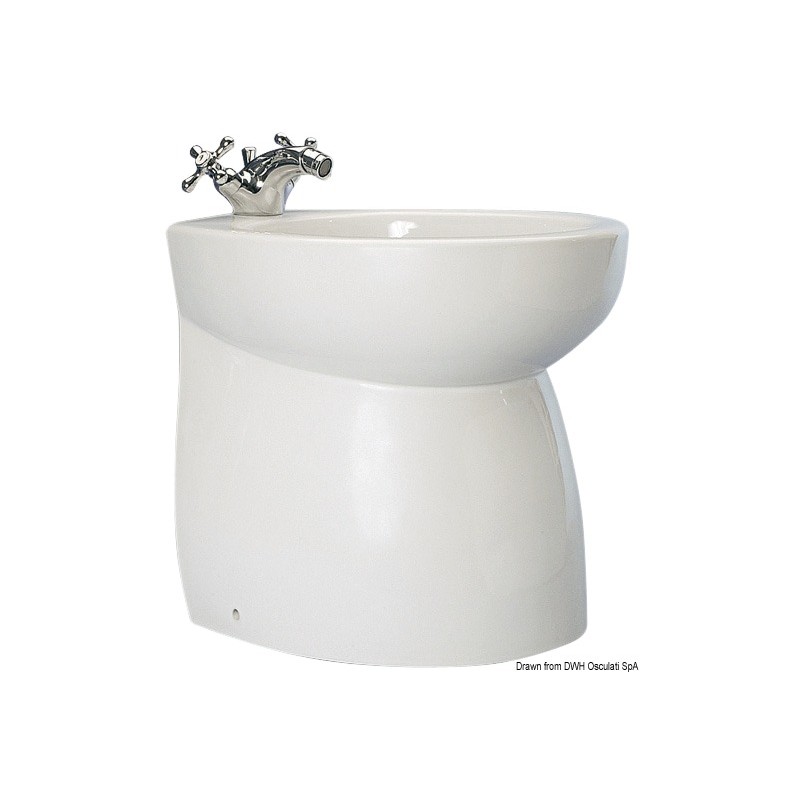 
Bidet ceramique SILENT haut arrondi 
