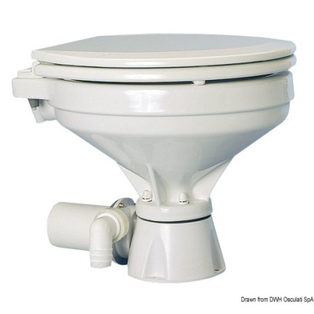 WC SILENT Comfort cuvette grande 24 V | EAN 8033137051487 Ref 50.212.04
