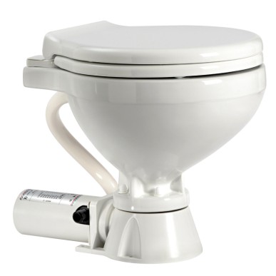 WC électrique compact siège plastique 12 V | EAN 8033137051142 Ref 50.207.12