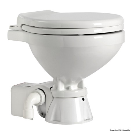 WC SILENT Space Saver cuvette baisse 12 V | EAN 8033137192951 Ref 50.210.12