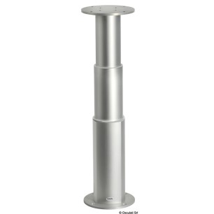 Pied table rond aluminium anodisé 3 stades 12V | EAN 8033137192845 Ref 48.737.12
