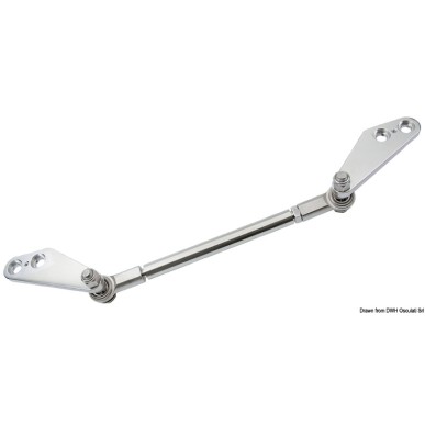 Barre accouplement moteurs SUZUKI DF100/115/140  Ref 45.156.33
