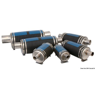 Silencieux d'échappement Ø 100 mm | EAN 8033137217050 Ref 51.390.13