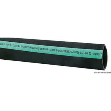Tuyau échappement RINa + LLOYD 50,5x61 mm | EAN 8033137156489 Ref 51.652.50