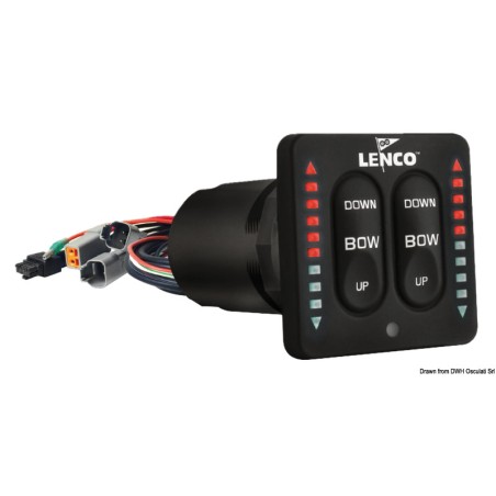 Tableau de contrôle LENCO kit p. vérin double | EAN 8033137155901 Ref 51.256.13