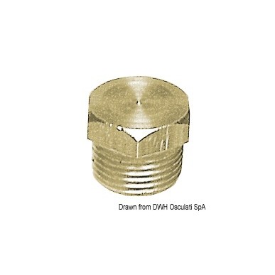 Bouchon fileté mâle 3/8" | EAN 8033137098819 Ref 17.223.01