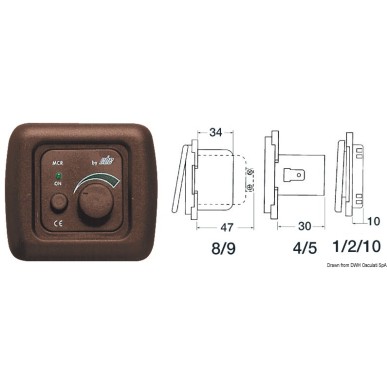 Kit montage simple marron | EAN 8033137091872 Ref 14.667.02