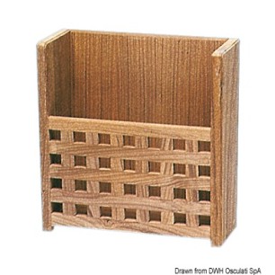 Porte-revues teck 265x110x280 mm | EAN 8033137174063 Ref 71.605.10