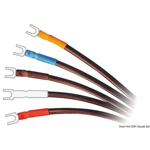 Gaine thermorétractable polyoléfine auto-extinguible| EAN 8033137020360 Ref 14.130.08