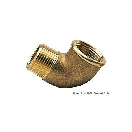 Raccords coudés 90 male/femelle| EAN 8033137098901 Ref 17.224.02