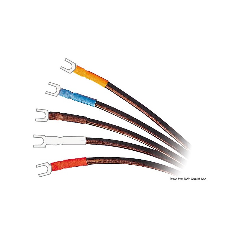 
Gaine thermoretractable noir 19,1 mm 
