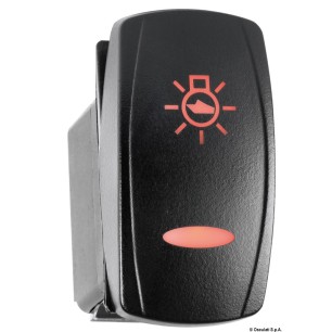 Interrupteurs bascule étanches Marina TOP double LED| EAN 8033137089381 Ref 14.212.05