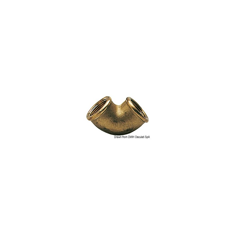 
Raccord coudé 90° laiton femelle/femelle 1"1/4 
