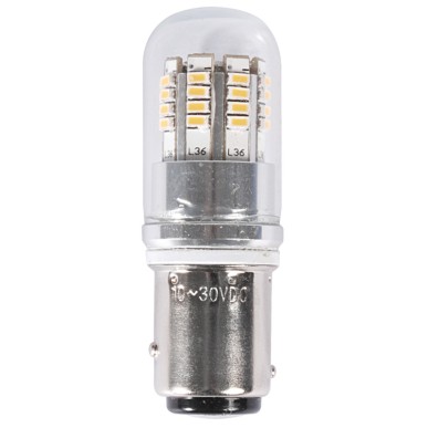 Ampoule LED BAY15D pivots désaxés feux de navigation| EAN 8033137047466 Ref 14.444.01
