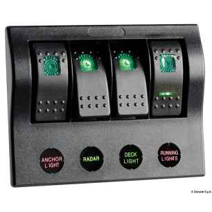 Tableau électrique série PCP Compact + circuit breaker + LED| EAN 8033137038648 Ref 14.860.04