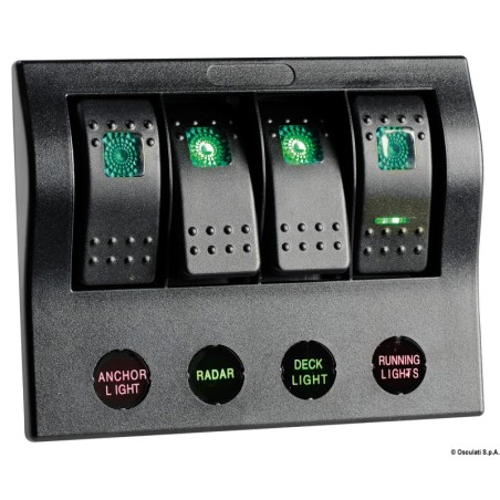 Tableau électrique série PCP Compact + circuit breaker + LED| EAN 8033137038648 Ref 14.860.04