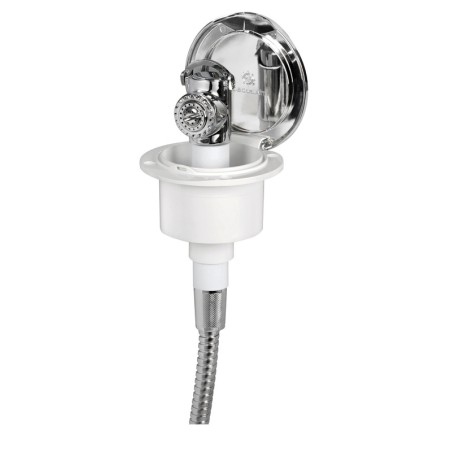 Boîtier douchette pont Classic Evo + douchette Mizar bouton| EAN 8033137092947 Ref 15.150.06