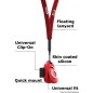 
xTAG 1 clip-on + sangle rouge 

