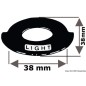 
Etiquette en aluminium Anchor light 
