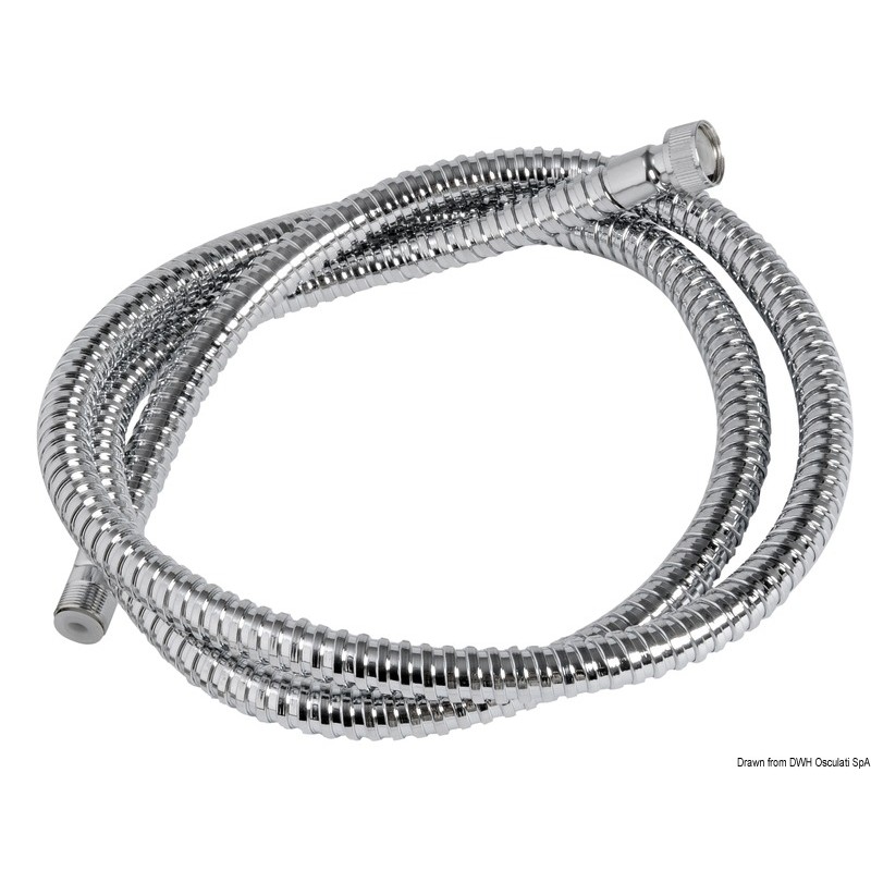
Tuyau douche inox poli 2,5 m 
