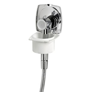 Boîtier douchette pont New Edge + douchette Niagara.| EAN 8033137093067 Ref 15.160.50