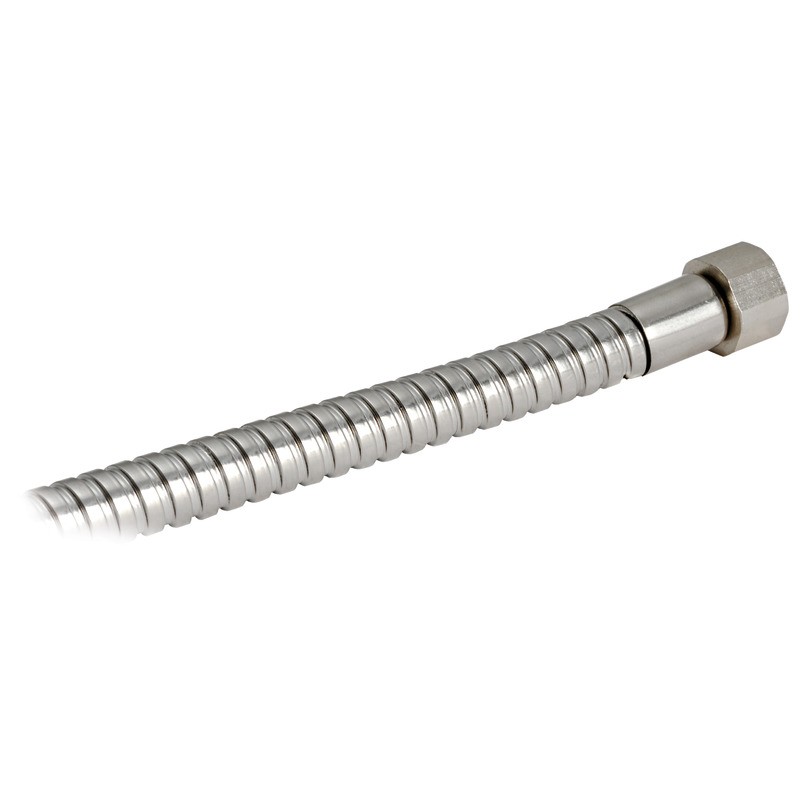 
Boîtier douche inox New Edge tuyau inox 2,5 m 
