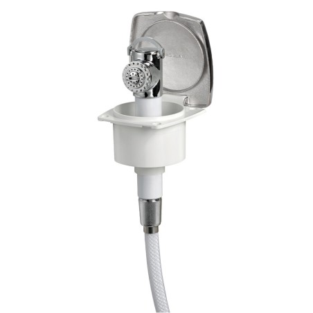 Boîtier douchette pont New Edge + douchette Mizar bouton| EAN 8033137093340 Ref 15.243.71
