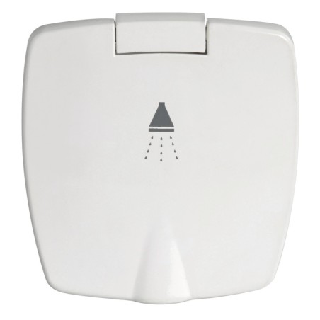 Boîtier douchette pont New Edge + douchette Mizar bouton| EAN 8033137093319 Ref 15.243.60