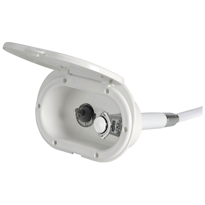 
Coffret douche interrupteur ON-OFF tuyau PVC 2,50m 
