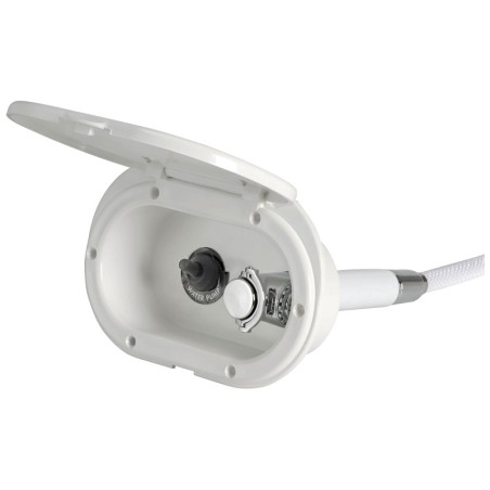 Boîtier douchette pont gâchette Mizar + interrupteur étanche on / off| EAN 8033137093241 Ref 15.241.01