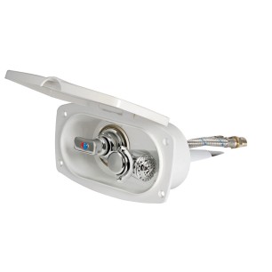 Boîtier douchette pont New Edge gâchette Mizar| EAN 8033137093890 Ref 15.257.01