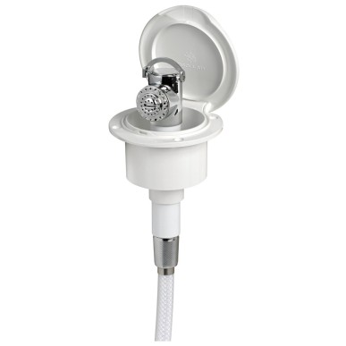 Boîtier douchette pont Classic Evo + douchette Mizar bouton| EAN 8033137093623 Ref 15.250.01