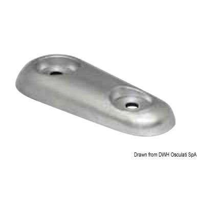 Anode type Vetus, version contourée| EAN 8033137140655 Ref 43.902.05