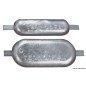 
Anode ovale avec encoche 215x90x30 mm 
