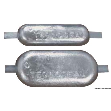 Anode ovale + insert| EAN 8033137140877 Ref 43.907.06