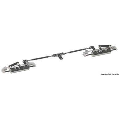 Barre accouplement moteurs hors-bord + timoneries hydrauliques Ref 45.156.29