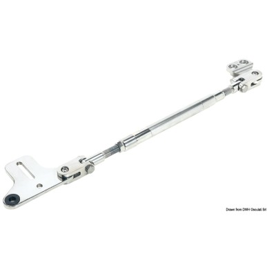Barre accouplement moteurs hors-bord + timoneries hydrauliques Ref 45.156.25