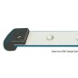 
Rail aluminium anodisé 22x3mm (barre 2m) 
