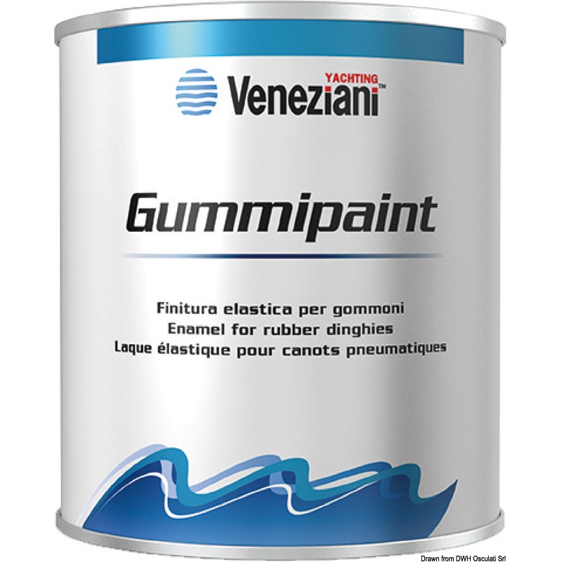 
Antifouling élasti.VENEZIANI Gummipaint blanc 0,5l 
