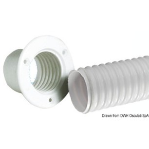 Gaine flexible PVC rouleau blanc 10 m | EAN 8033137094682 Ref 16.104.37